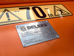 trincia rovi per miniescavatore da 80cm decespugliatore idraulico mod arj 80