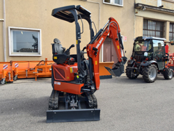 miniescavatore compatto motore kubota s100a