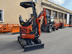 miniescavatore compatto motore kubota s100a