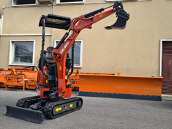 miniescavatore compatto motore kubota s100a