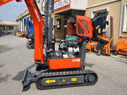 miniescavatore compatto motore kubota s100a