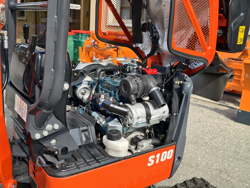 miniescavatore compatto motore kubota s100a