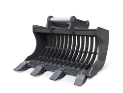 benna grigliata per miniescavatore s100 500sts30