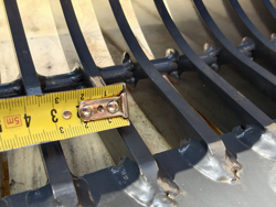 benna grigliata per miniescavatore s100 500sts30