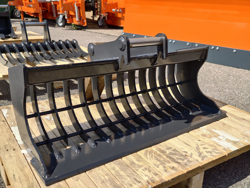 benna grigliata per miniescavatore s100 800sts30