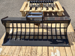 benna grigliata per miniescavatore s100 800sts30