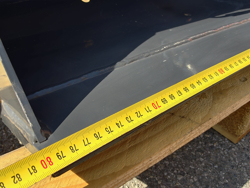 benna fossi per miniescavatore s100 800s30