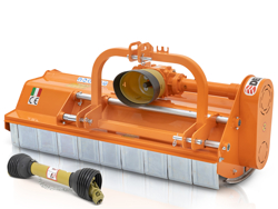 trincia erba e sarmenti a mazze serie media da 160cm di taglio per trattore da frutteto mod leopard 160 sp