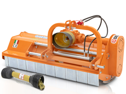 trincia erba e sarmenti a mazze serie media da 140cm di taglio per trattore da frutteto mod leopard 140 sph