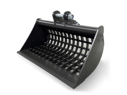 benna grigliata per miniescavatore m100 600st