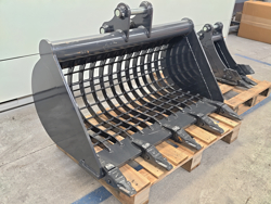 benna grigliata per miniescavatore s280 100st