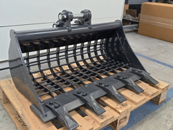 benna grigliata per miniescavatore s180 800st