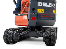 miniescavatore compatto motore kubota s100