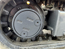 miniescavatore compatto motore kubota s100