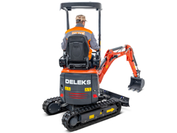 miniescavatore compatto motore kubota s100a