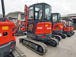 miniescavatore compatto s280ck