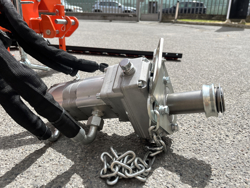 braccio decespugliatore idraulico per trattore trincia o barra tosasiepi mod merlo