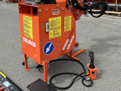 braccio decespugliatore idraulico per trattore trincia o barra tosasiepi mod merlo