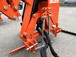 braccio decespugliatore idraulico per trattore trincia o barra tosasiepi mod merlo