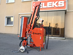 braccio decespugliatore idraulico per trattore trincia o barra tosasiepi mod airone