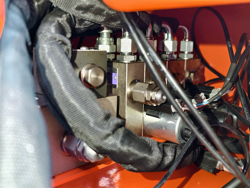 braccio decespugliatore idraulico per trattore trincia o barra tosasiepi mod airone