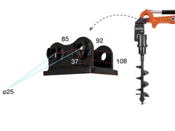 trivella miniescavatore compatto m100
