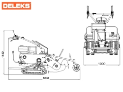 trincia a motore smart 1000 tr