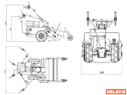 trincia a motore smart 800