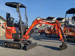 miniescavatore compatto m100se