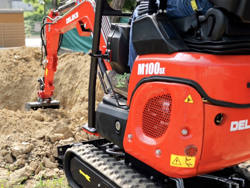 miniescavatore compatto m100se