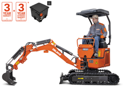 miniescavatore compatto e120