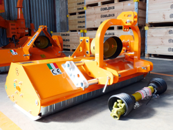 trincia a mazze per trattore tipo carraro 120cm di taglio spostabile serie leggera lince sp120h