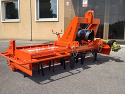 erpice rotante con rullo per trattore kr 210h