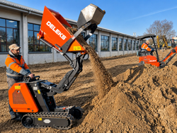 minidumper motore kubota m8000