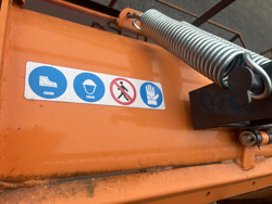 sgombraneve a piastra serie media per trattore mod ln 175 a RICONDIZIONATO 39